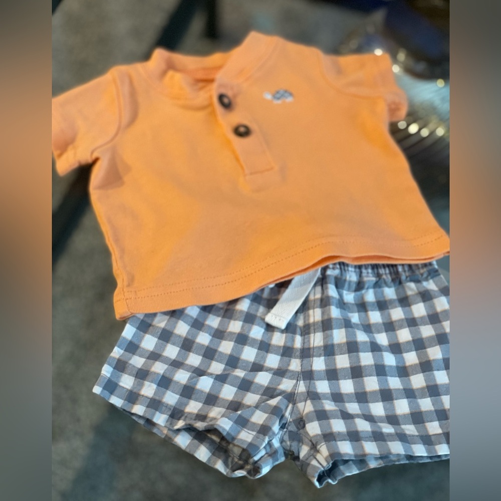 Newborn 2-Piece Shorts Set